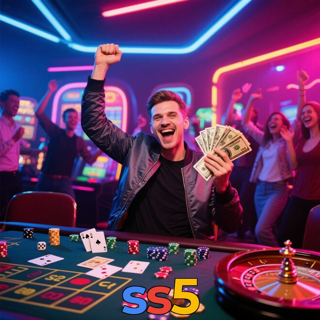 ss5：Jogue slots, roleta e aposte no futebol para grandes vitórias!